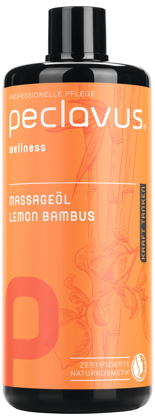 Huile de massage Citron Bambou - 500 ml - Peclavus - Ruck