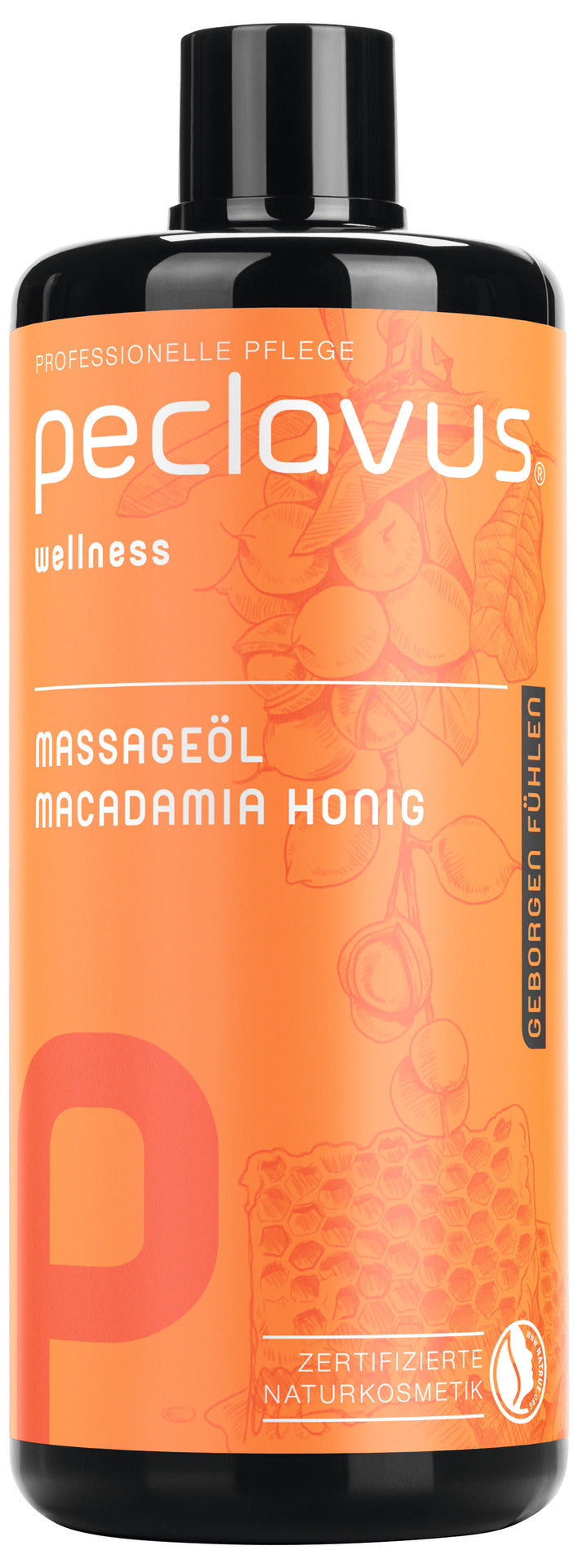 Huile de massage Miel de Macadamia - 500 ml - Peclavus - Ruck
