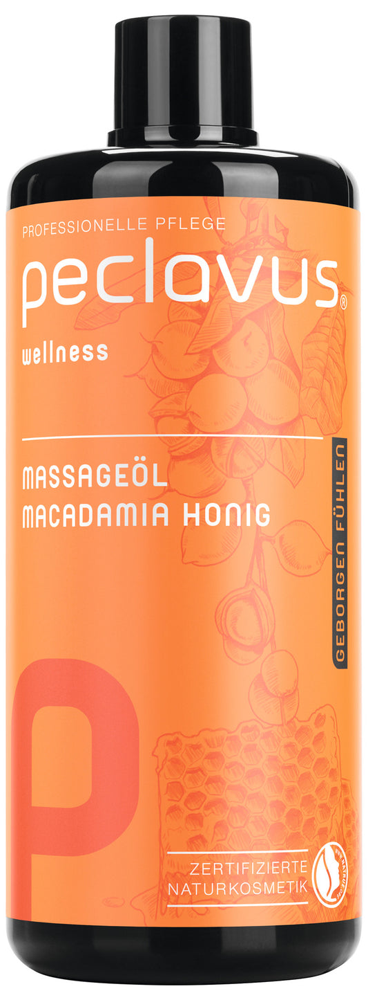 Huile de massage Miel de Macadamia - 500 ml - Peclavus - Ruck