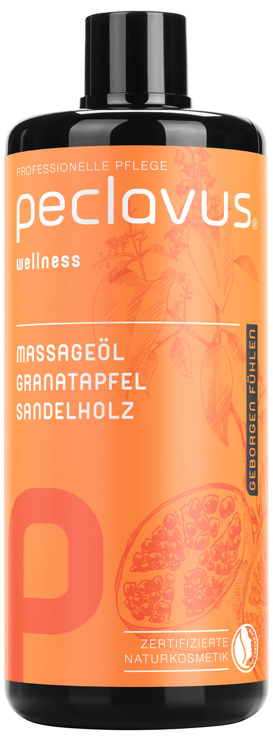 Huile de massage Grenadier Bois de Santal - 500 ml - Peclavus - Ruck