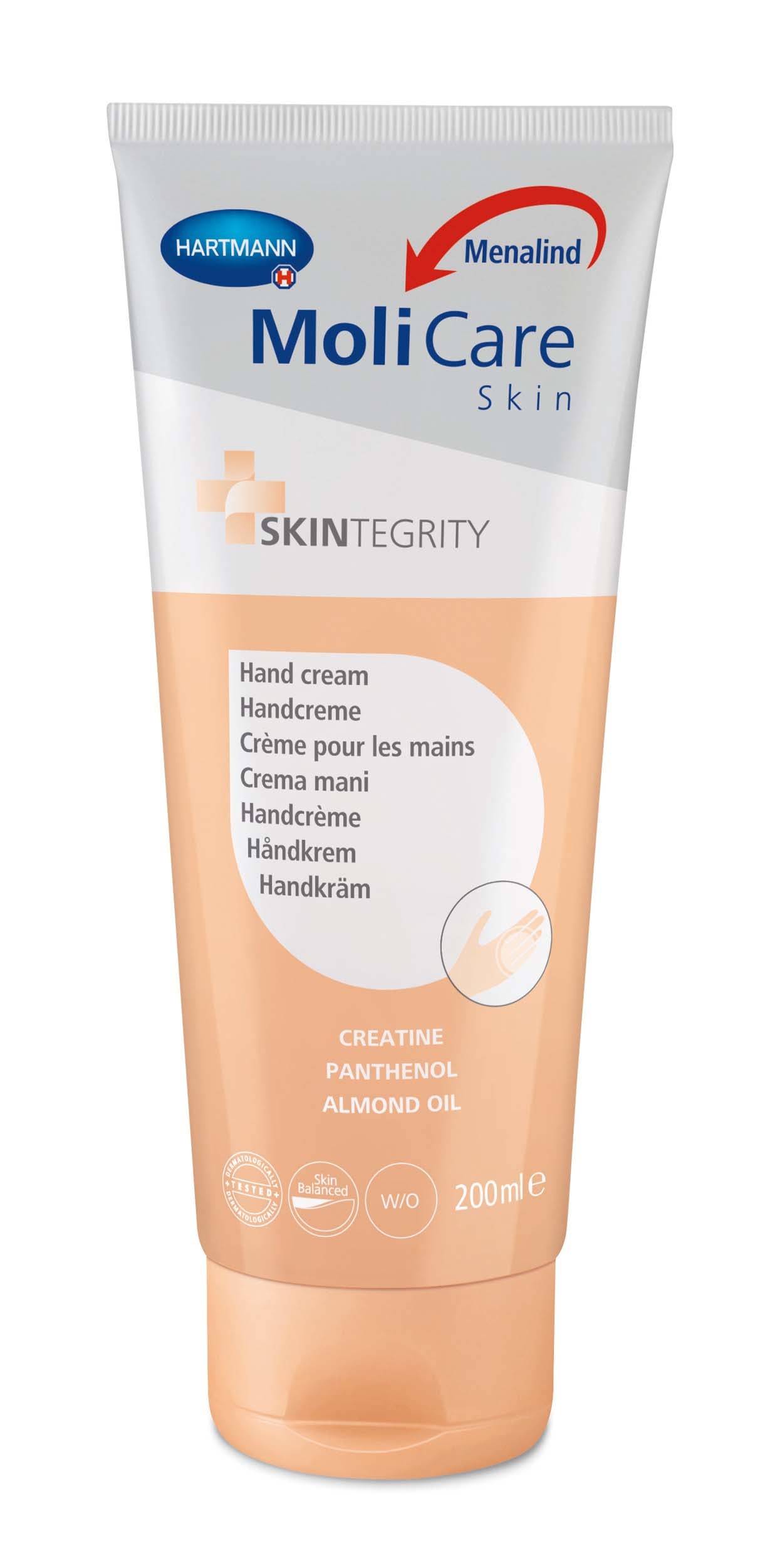 Molicare Skin Hydratation - Crème Pour Les Mains 200ml - Hartmann