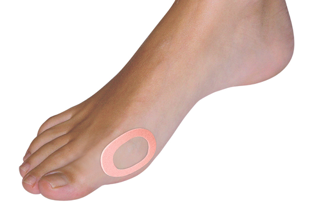 Patchs pour hallux valgus en feutre adhésif - Paquet de 4 pièces
