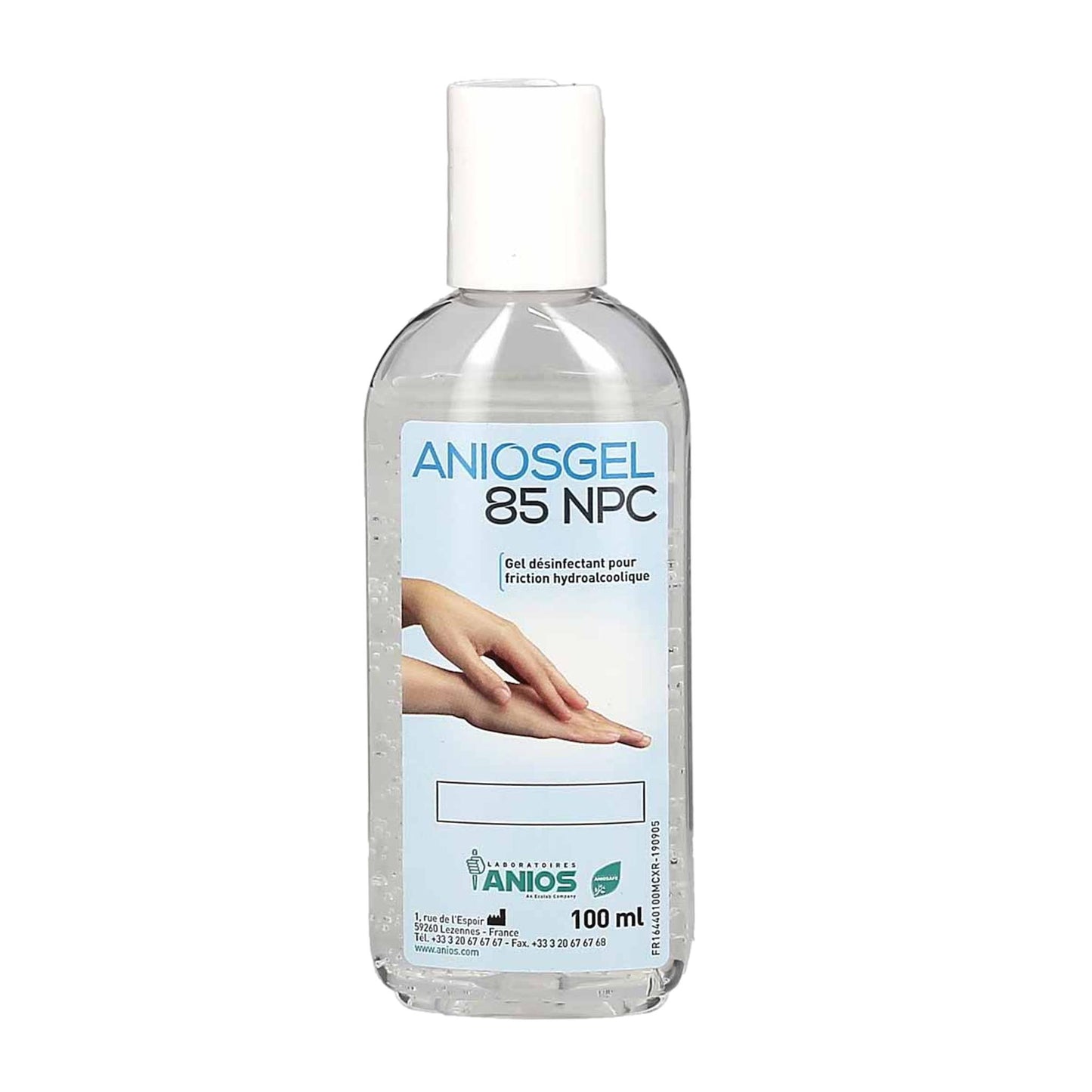 Aniosgel 85 NPC - Gel désinfectant par friction hydroalcoolique - Anios