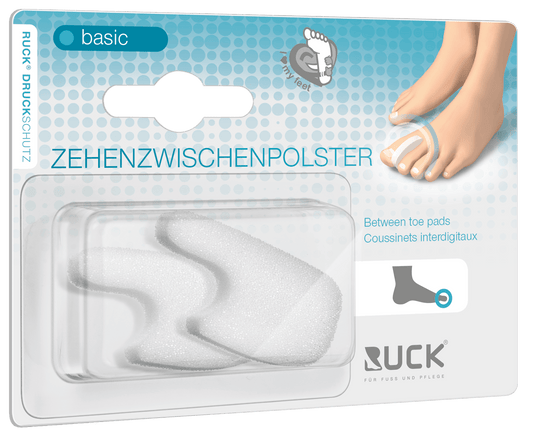 Séparateur d'orteils en mousse souple - 6 pièces - 3 tailles disponibles - Ruck