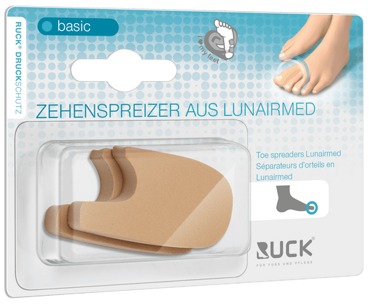 Séparateurs d'orteils en silicone - 2 pièces - Ruck