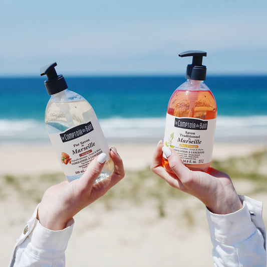 Savon de Marseille liquide Aloe - 500 ml - Le Comptoir du Bain