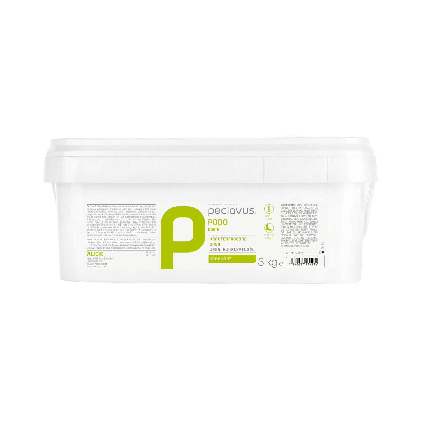 Bain de pieds à base de plantes Urée - Ruck