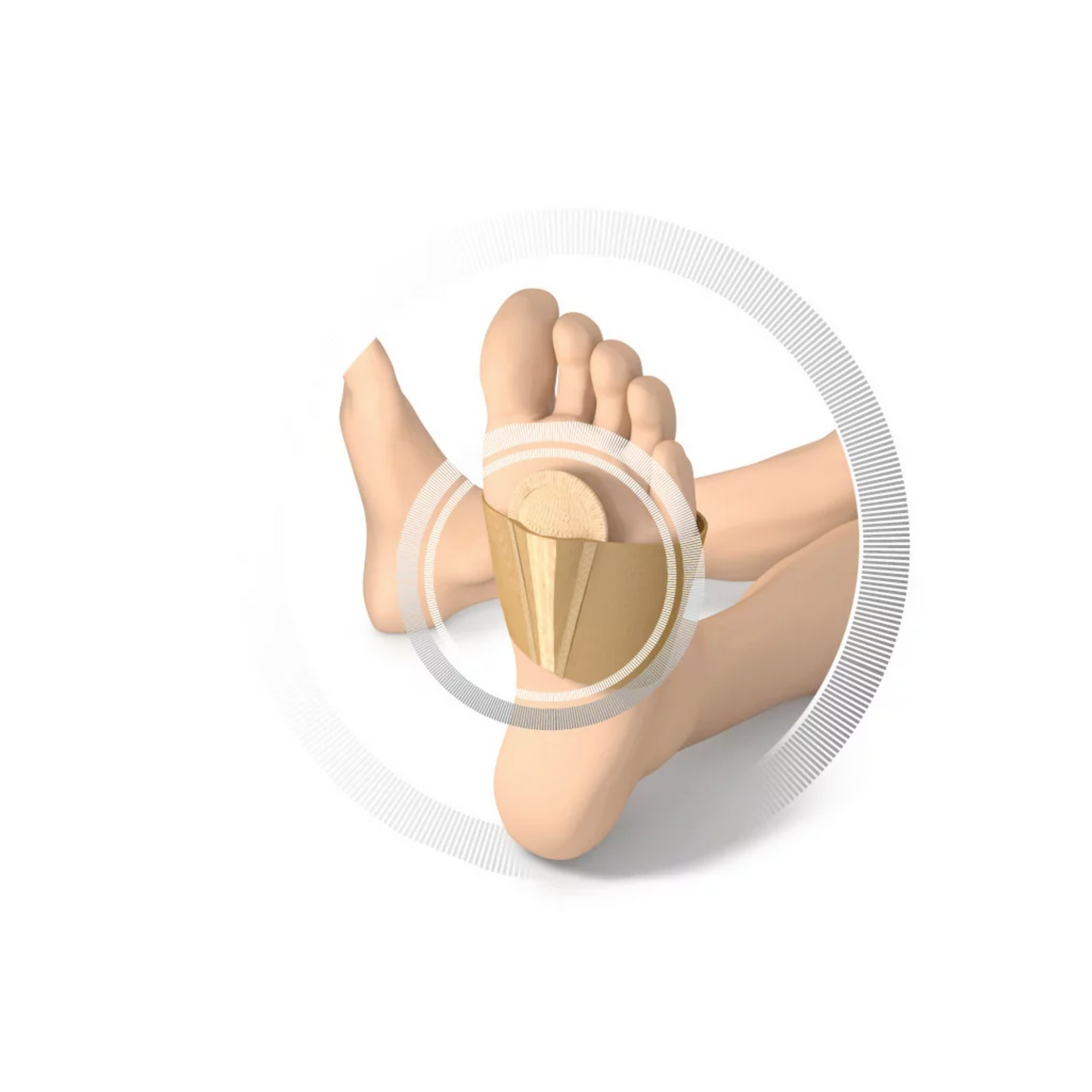 Bandage élastique avec renfort - Soulage la douleur - 10 tailles disponibles - Ruck