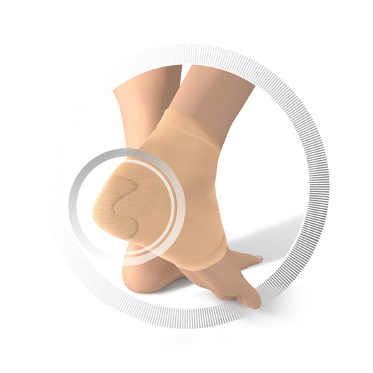 Chaussette de protection Smartgel - Talon 2 tailles disponibles - Beige - Ruck