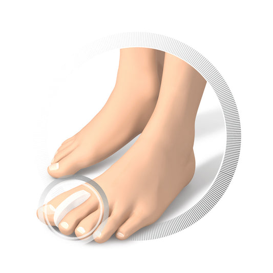 Intercalaire en silicone au niveau des orteils - Ruck