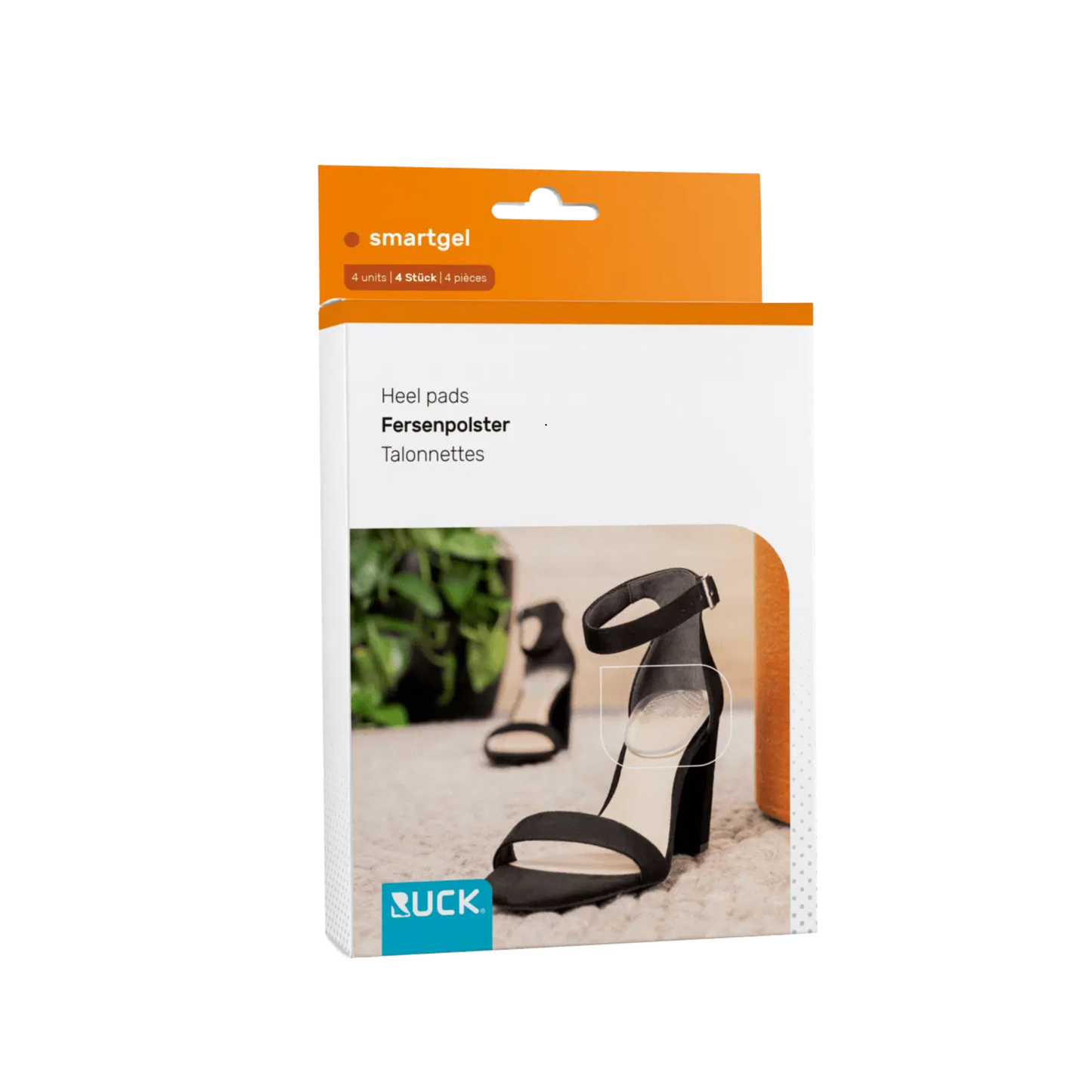 Coussinet en smartgel pour protection du talon - Lot de 4 - Ruck