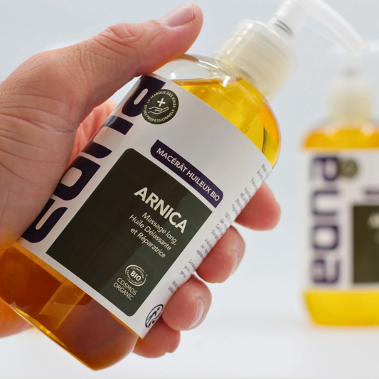 Huile de massage Bio - Arnica - deux contenances - Eona