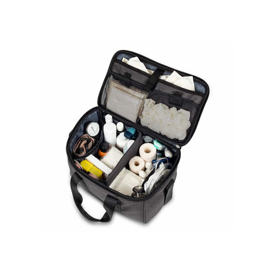 Bolsa médica MULTY - Bandolera gris/negra - Elite Bags