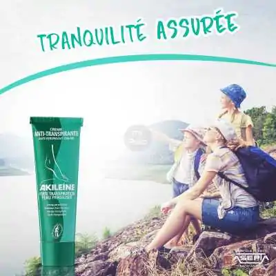 Crème anti-transpirante Actif Myco-préventif 50ml - Akileine fabriqué par Laboratoires Asepta vendu par My Podologie