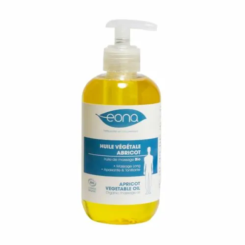 Huile de massage - Abricot - 250 ml - BIO - Eona