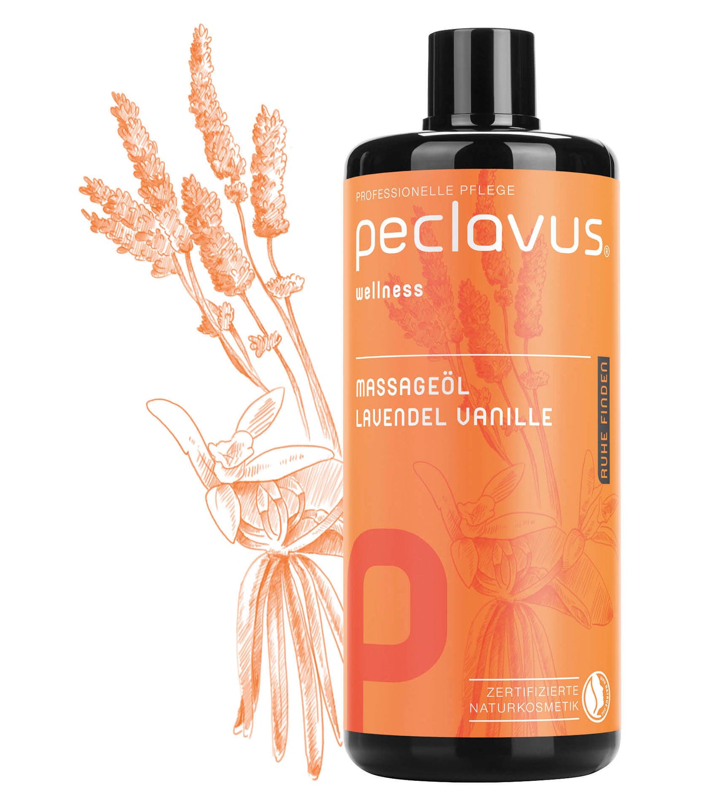 Huile de massage Lavande Vanille - 500 ml - Peclavus - Ruck