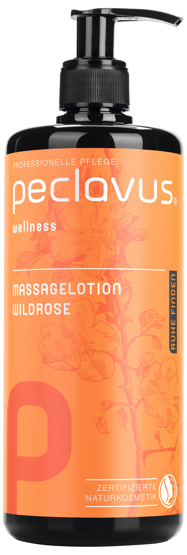Lotion de massage Rose sauvage - 500 ml - Peclavus - Ruck