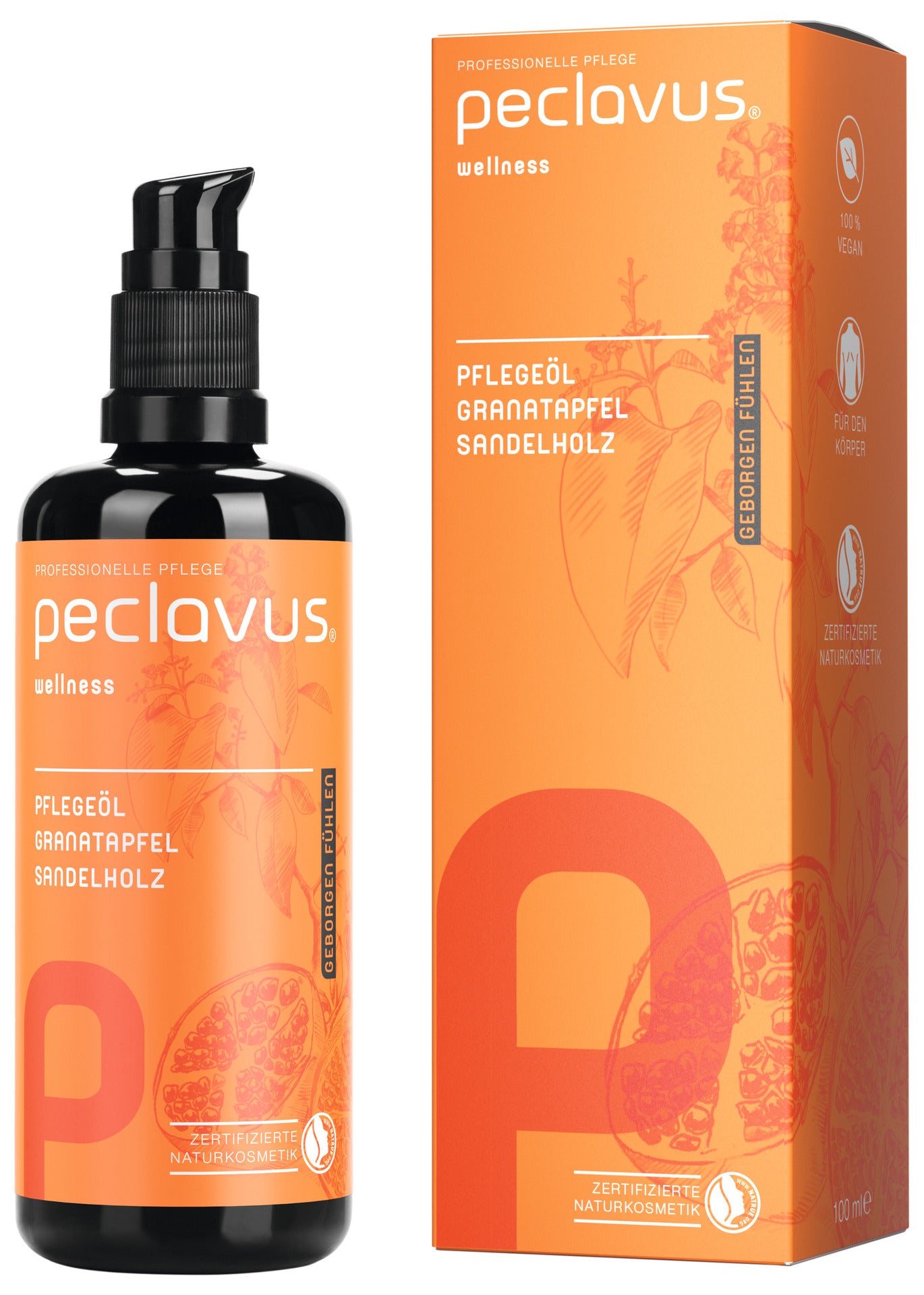 Huile de soin Grenade Bois de Santal - Peclavus - Ruck
