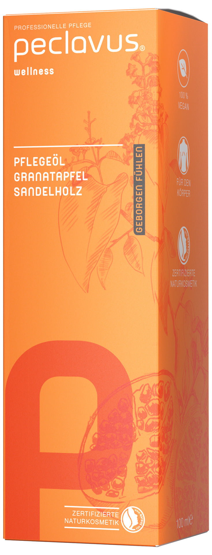 Huile de soin Grenade Bois de Santal - Peclavus - Ruck