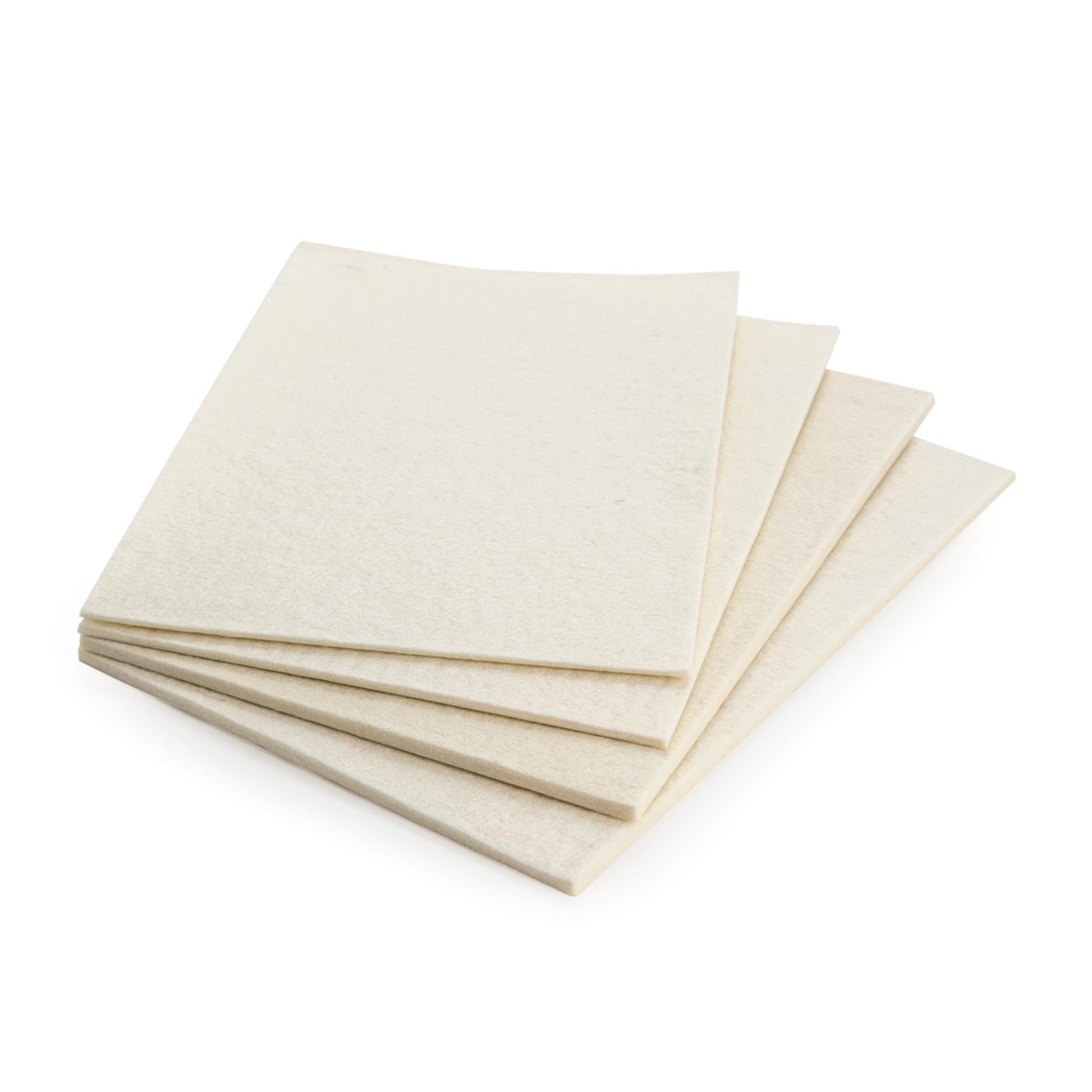 Felt - Plaques de feutres adhésifs hypoallergeniques - 50% laine et 50% acrylique