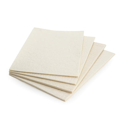 Felt - Plaques de feutres adhésifs hypoallergeniques - 50% laine et 50% acrylique