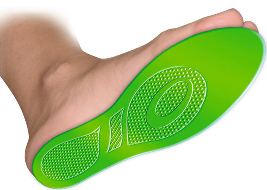 Semelles en mousse de gel remplie d'argent - Ecosil