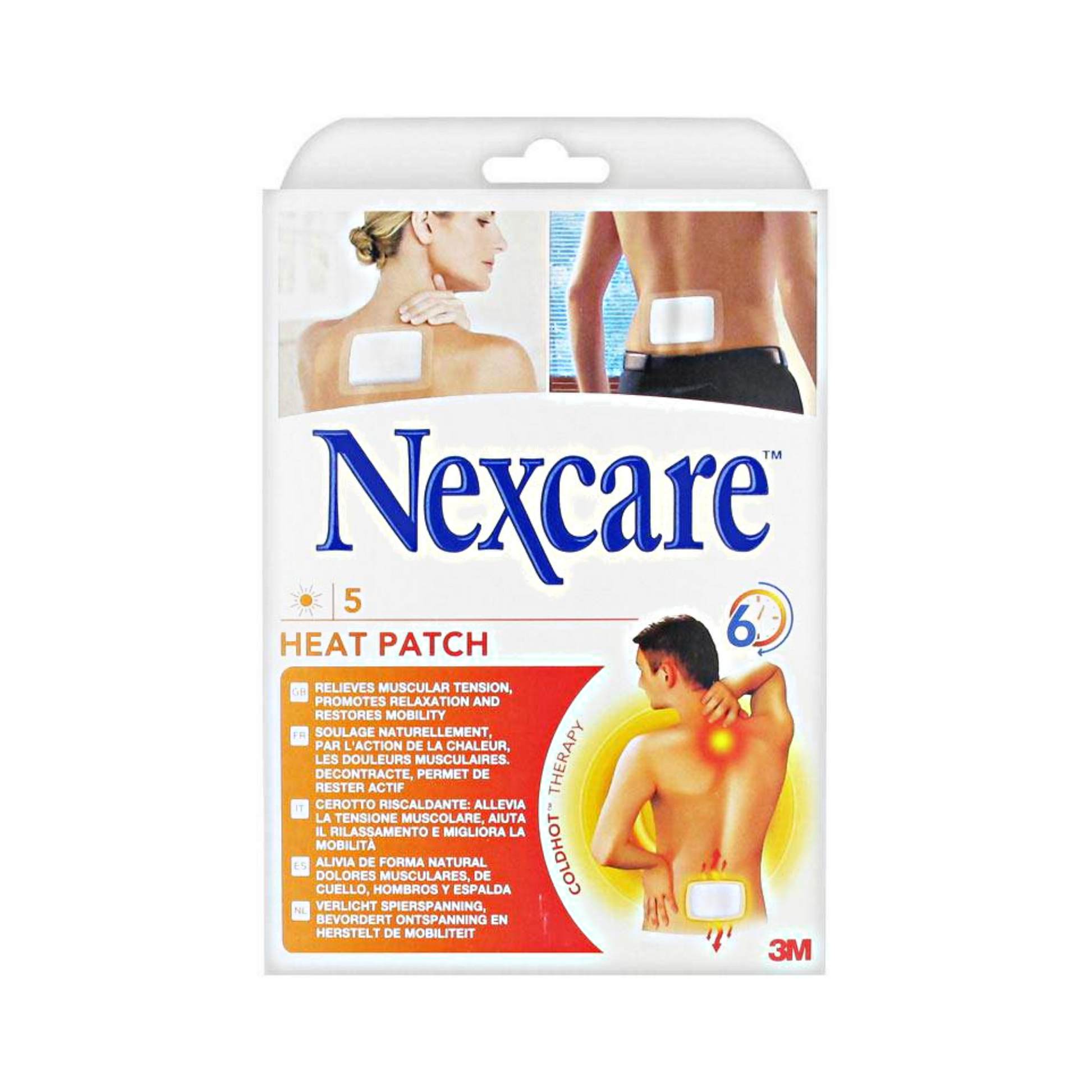 Patch diffuseur de chaleur - 13 x 9,5 cm - Soulage la douleur