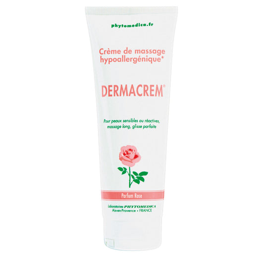 Crème de massage - Parfum Rose - Dermacream