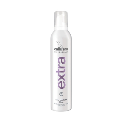Crème mousse Extra - 10% d'urée - Peaux sèches - Callusan