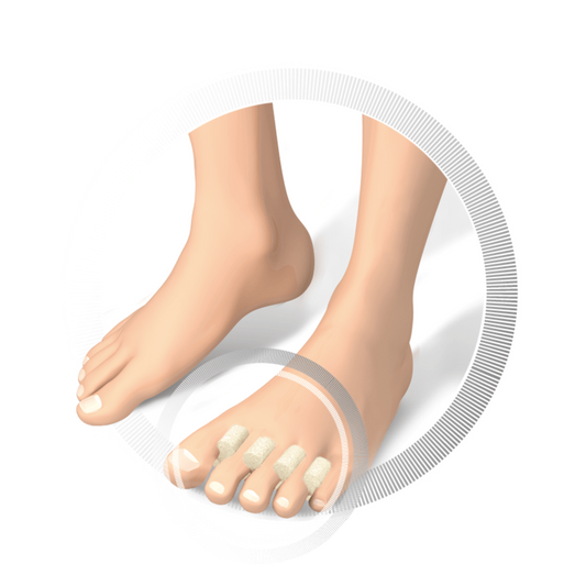 Ecarteur d'orteils en mousse - Une paire - Ruck