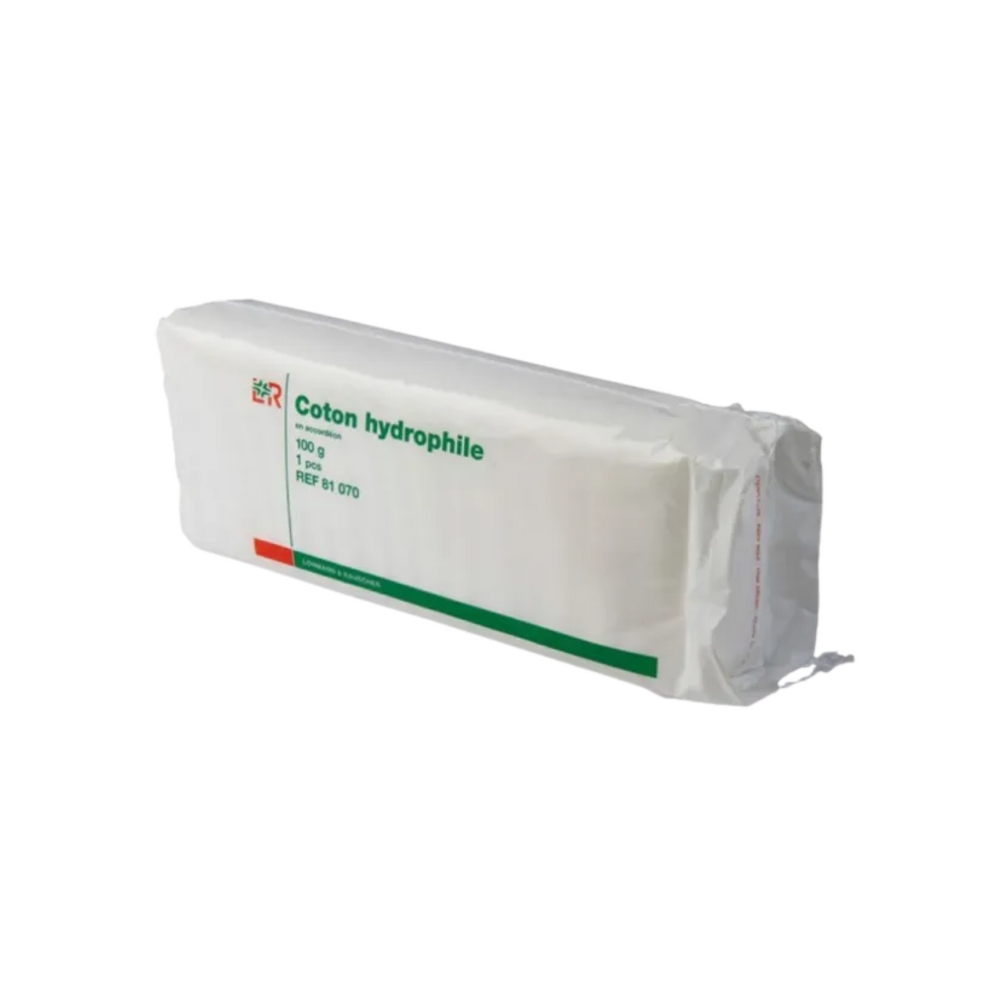Sachet de 100 ou 250 g de Coton hydrophile accordéon - LR