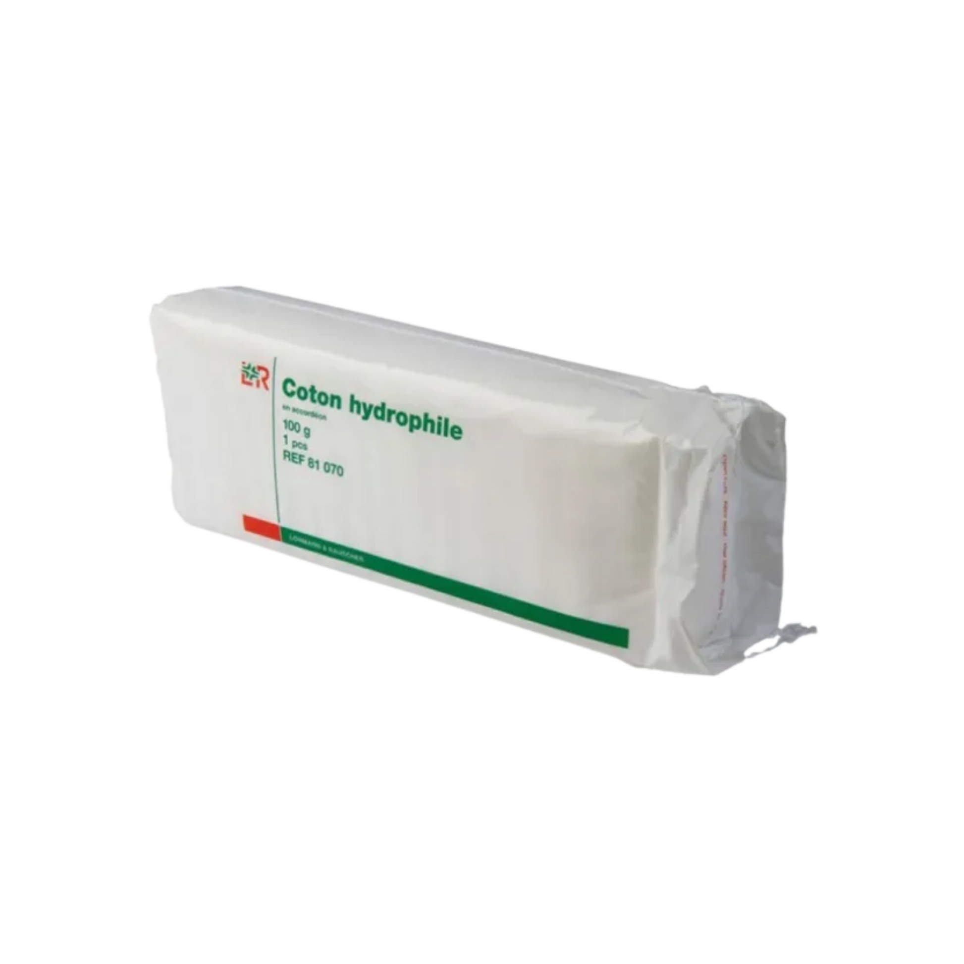 Sachet de 100 ou 250 g de Coton hydrophile accordéon - LR