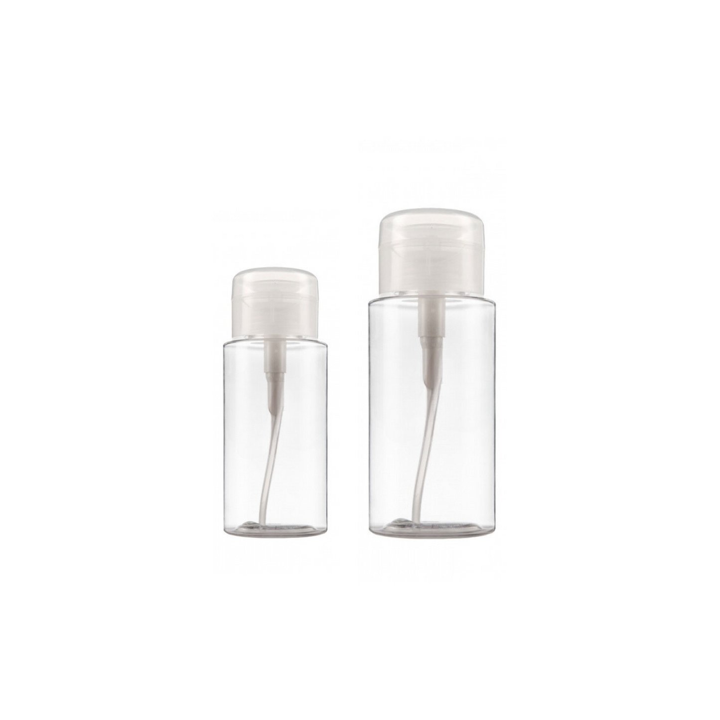 Flacon plastique distributeur à pompe pour liquide - 2 formats disponibles