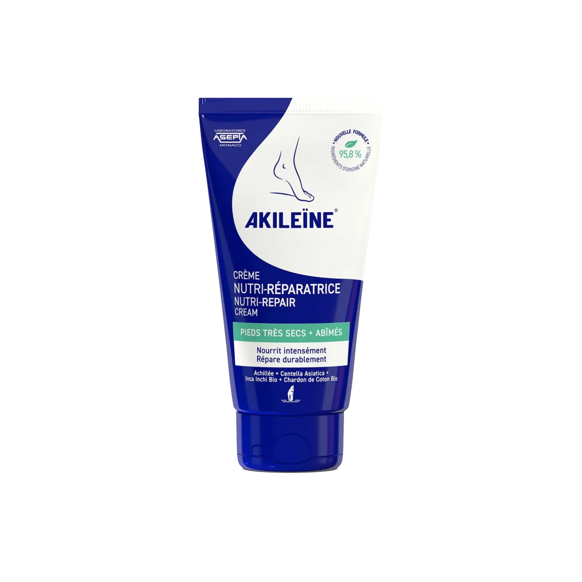 Crème nutri-réparatrice Pieds Secs  75ml - Akileine