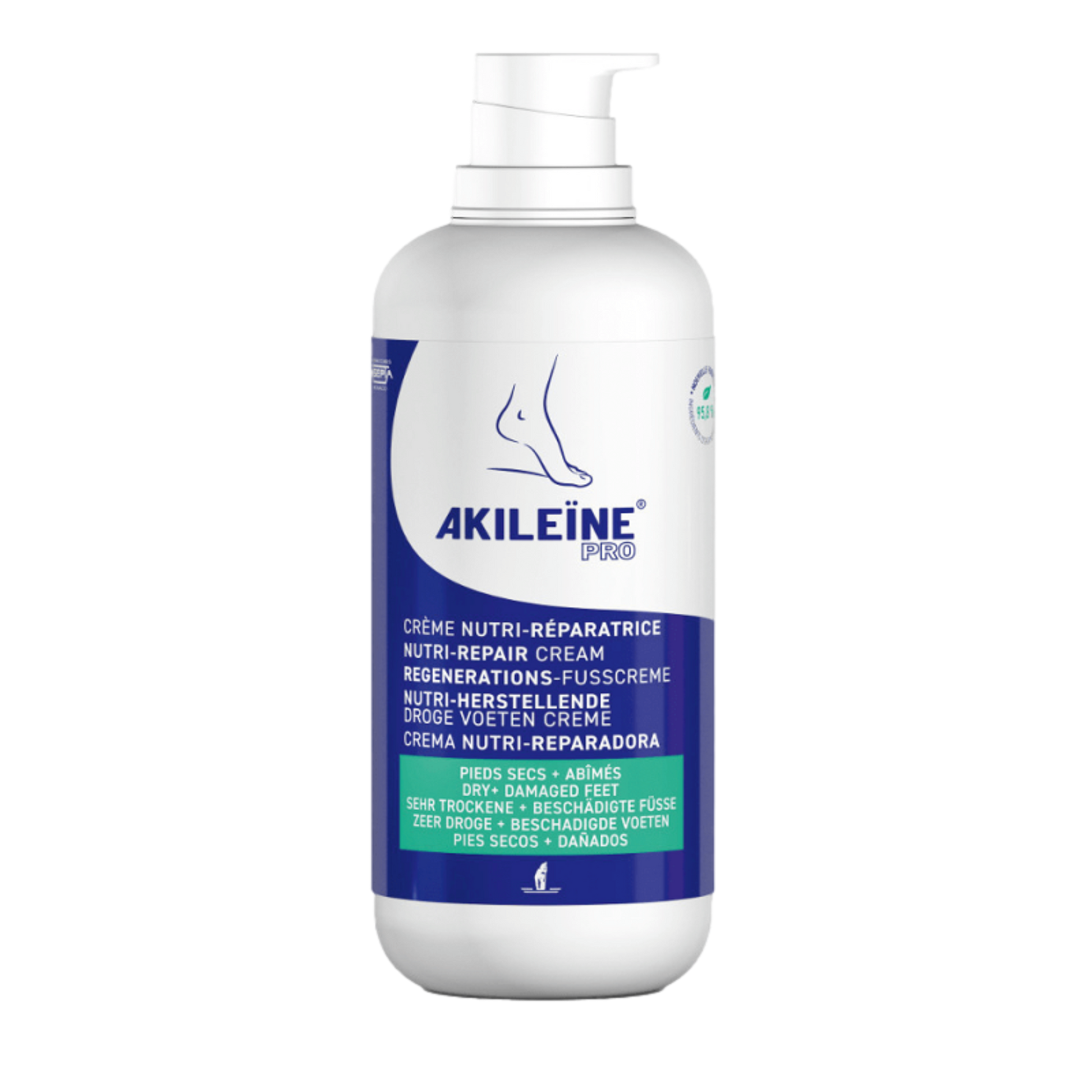 Crème nutri-réparatrice Pieds Secs  75ml - Akileine