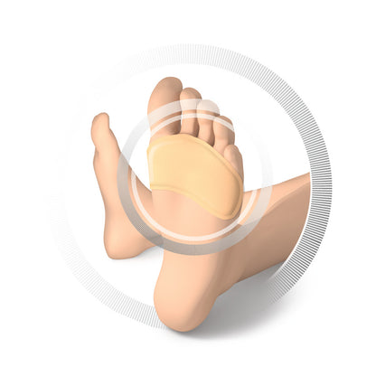 Protection pour avant-pied - Coussinets en silicone à l'avant du pied - Ruck