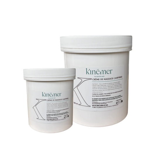 Crema de masaje con alcanfor - Kinémer - Biotecmer