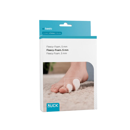 Fleecy Foam - 2 plaques - 7,5 x 11 cm - Épaisseur : 5 mm -