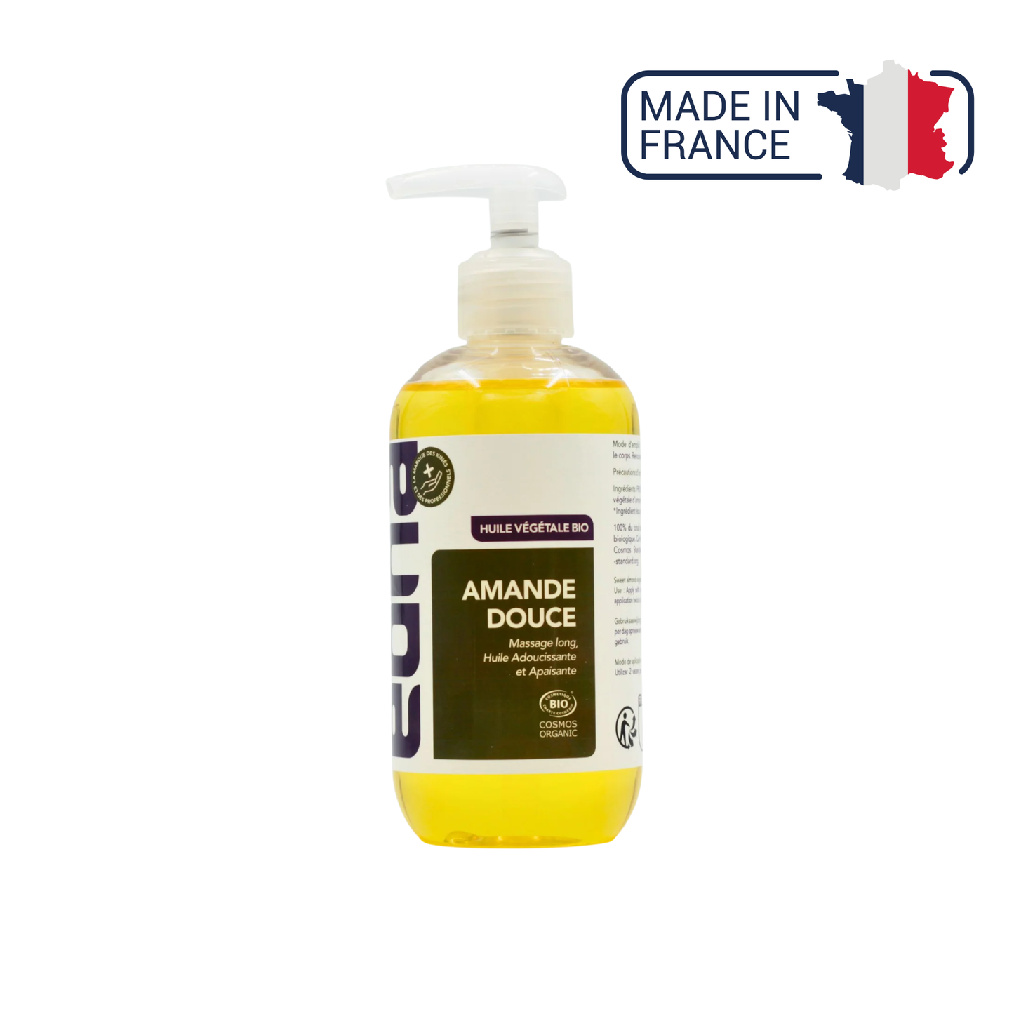 Huile de massage - Amande douce - 250 ml - Bio - Eona