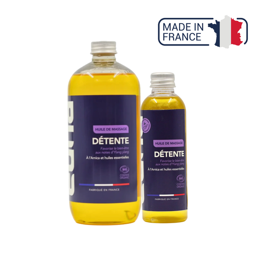 Huile de massage - Détente - Bio - Eona