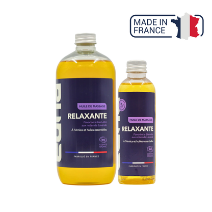 Huile de massage - Relaxante - Bio - Eona