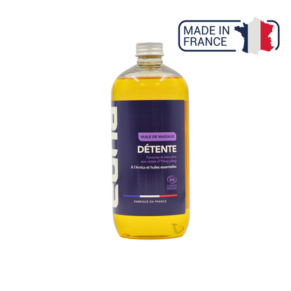Huile de massage - Détente - Bio - Eona