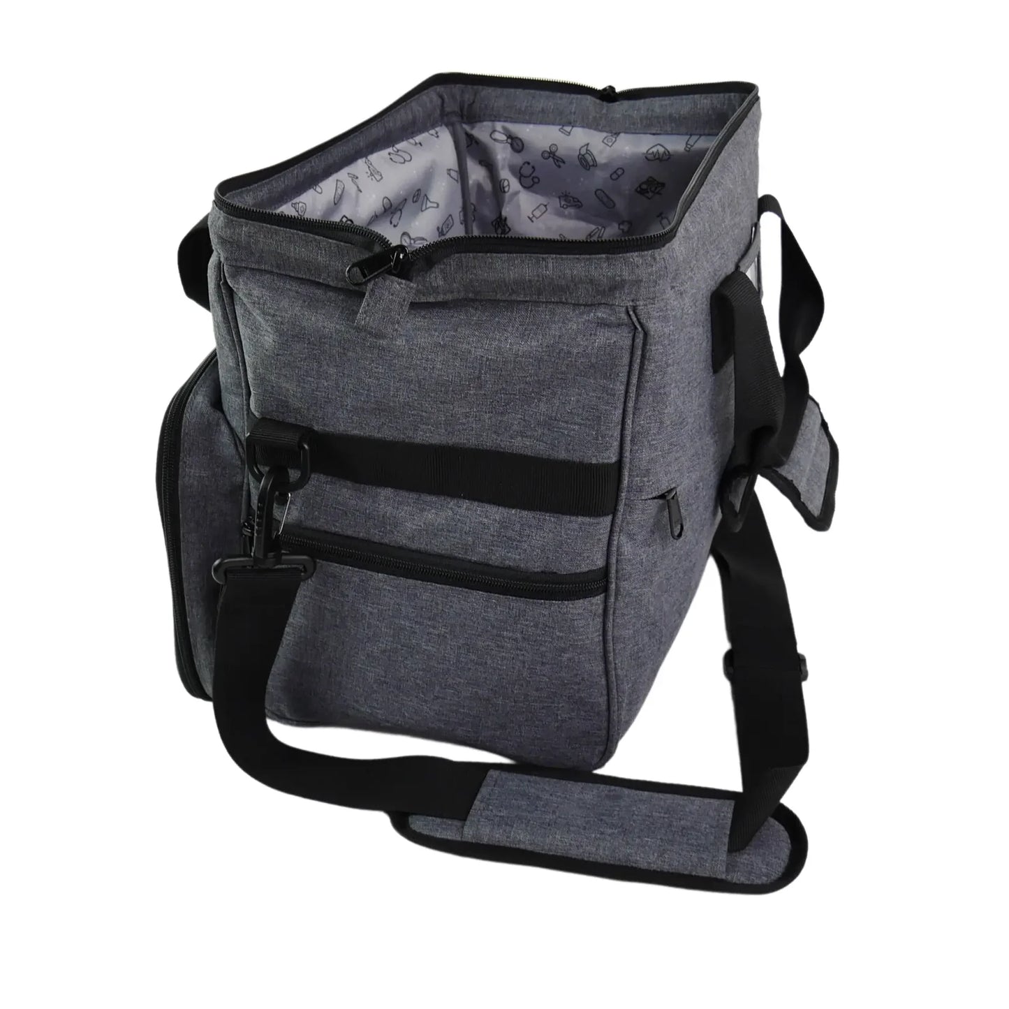 Mini bolsa médica EIFFEL - Gris/Negro
