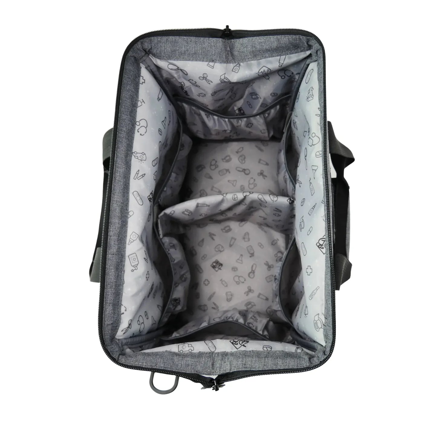 Mini bolsa médica EIFFEL - Gris/Negro