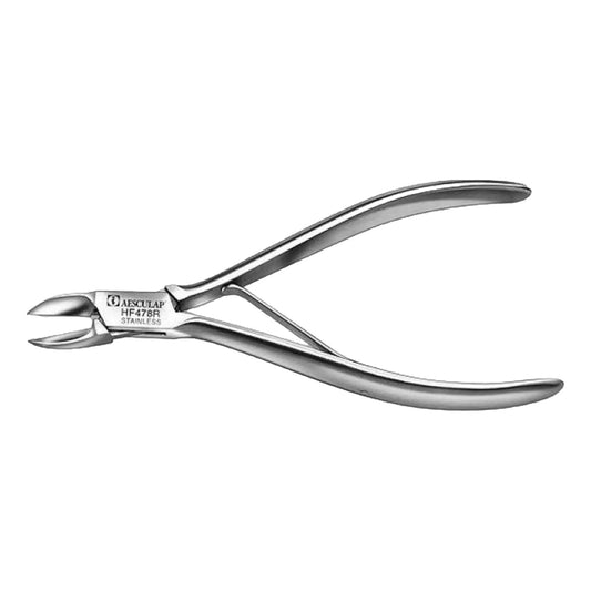 Cortaúñas - Corte recto - Mordazas planas - 13 cm - Aesculap - HF478R