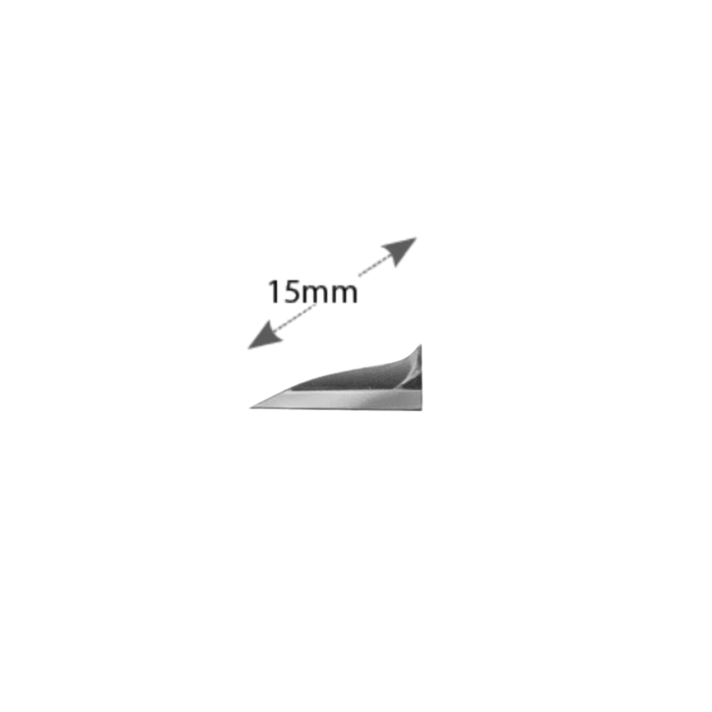 Pince à ongles - Coupe droite - Mors très fins - 13 cm - Aesculap - HF483R