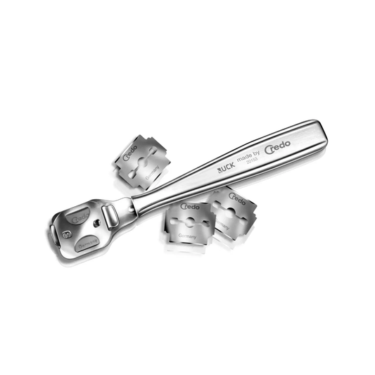 Rabot à callosités en Inox - 14,5 cm - Credo