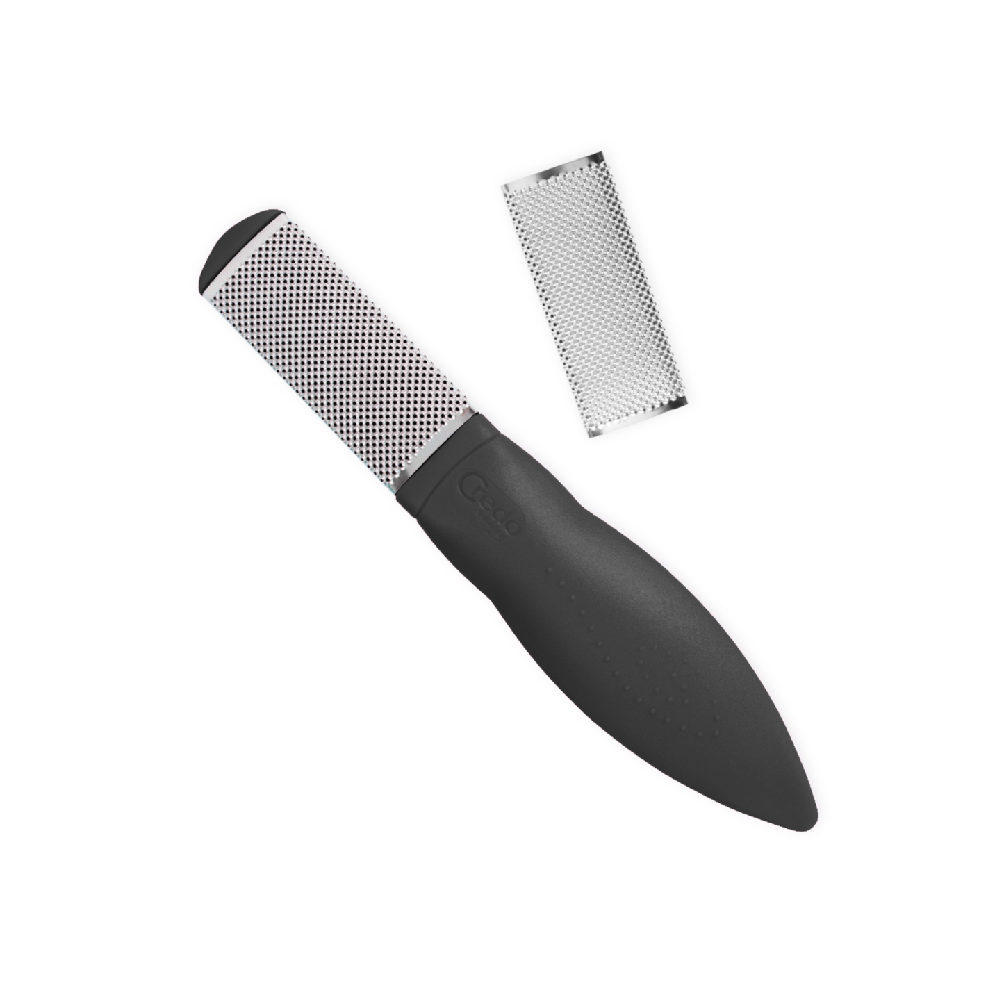 Râpe de pédicurie avec surface de friction en Inox - 19 cm - Credo