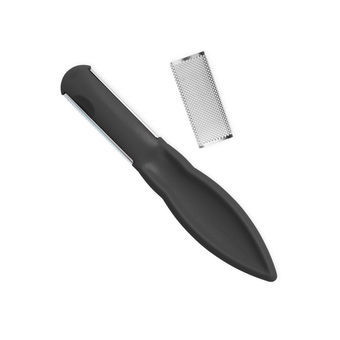 Râpe de pédicurie avec surface de friction en Inox - 19 cm - Credo