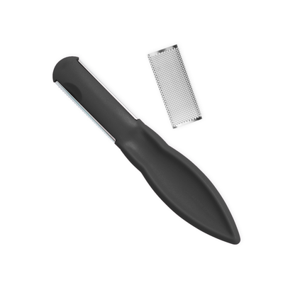 Râpe de pédicurie avec surface de friction en Inox - 19 cm - Credo